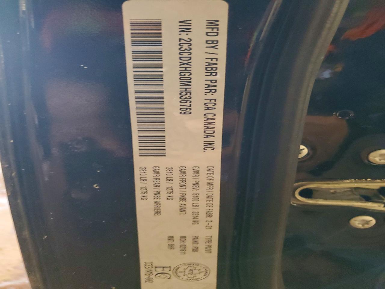 2021 Dodge Charger Gt - zdjęcie 12