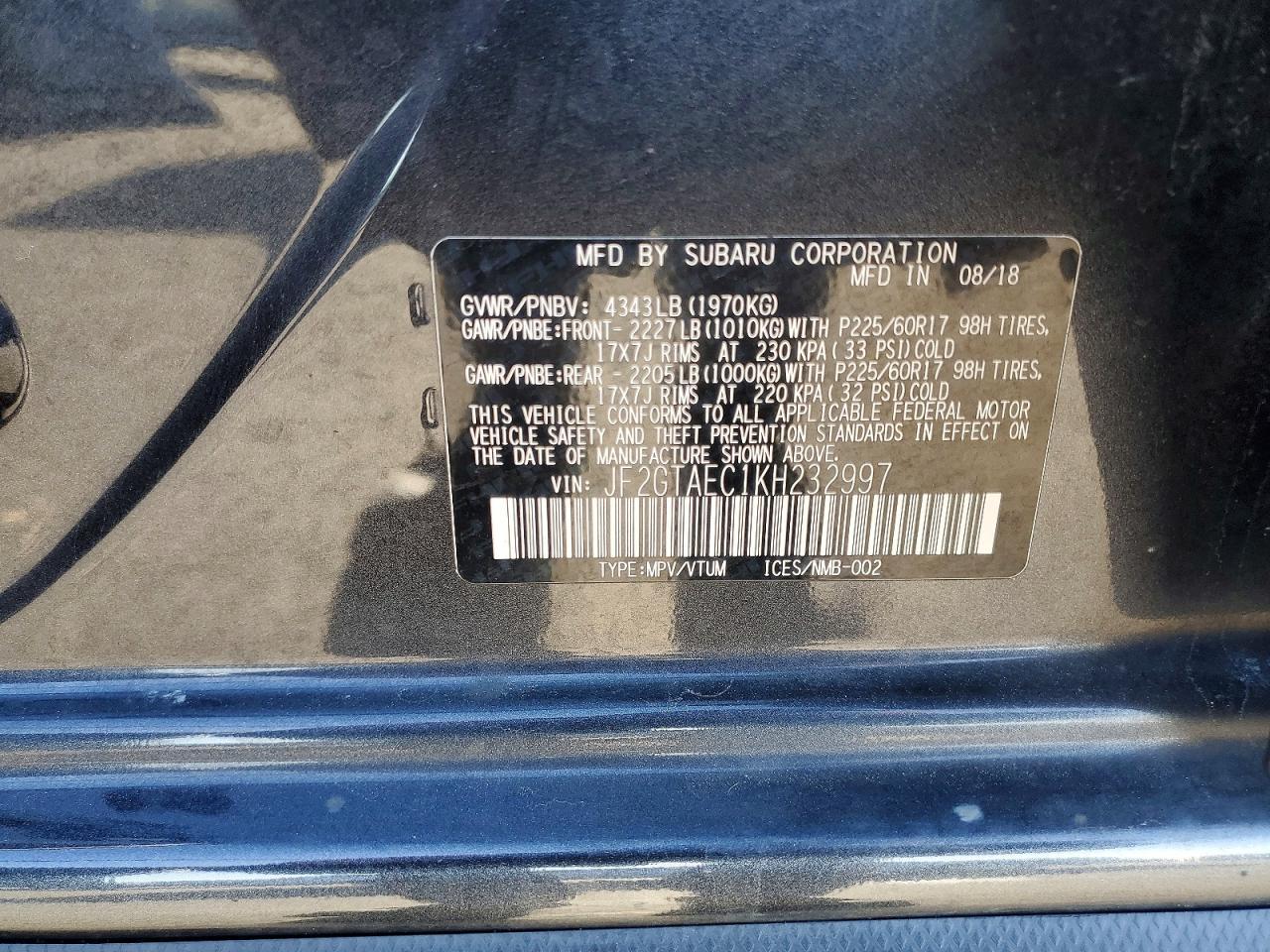 2019 Subaru Crosstrek Premium - zdjęcie 13