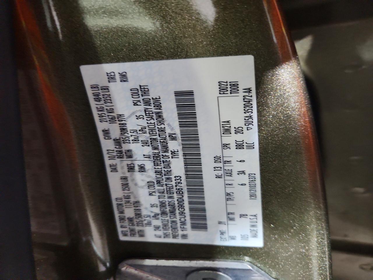 2013 Ford Escape - zdjęcie 13