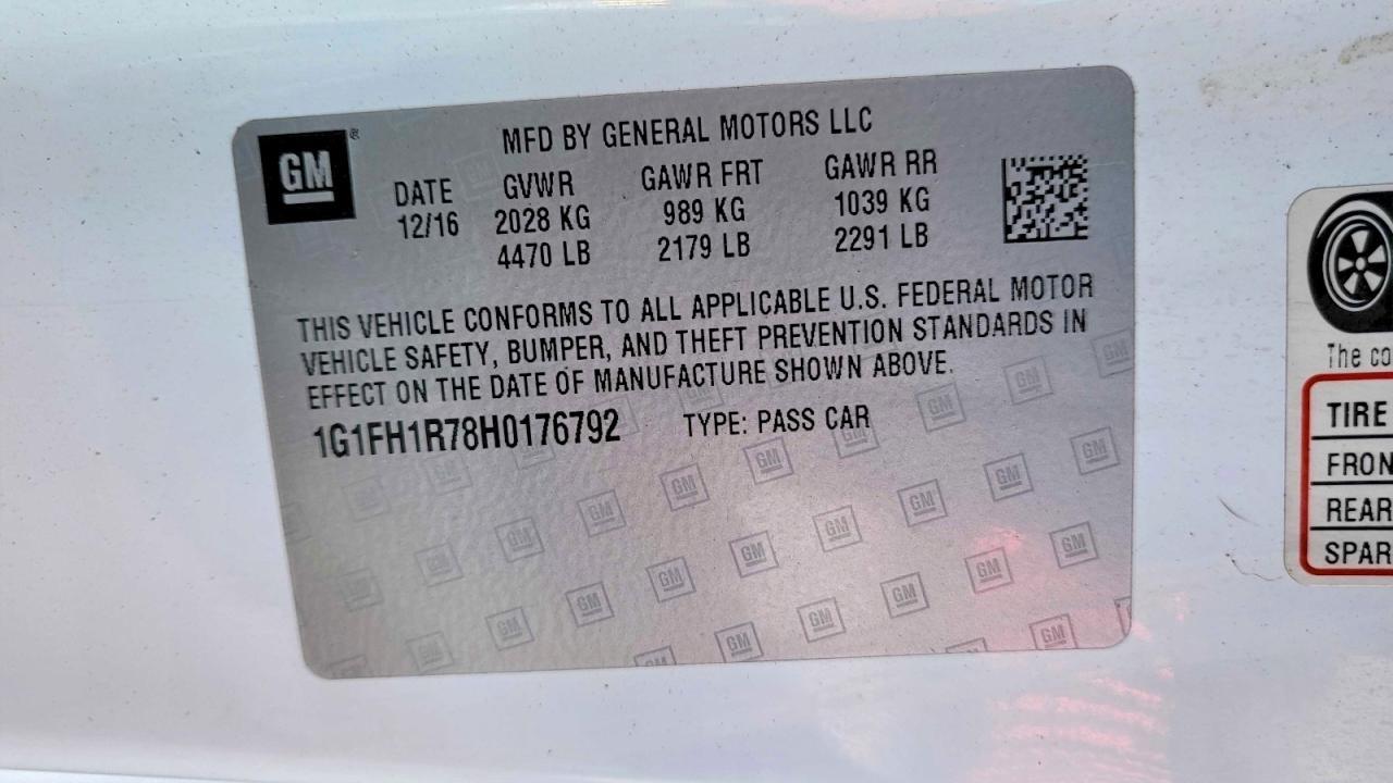 2017 Chevrolet Camaro Ss - zdjęcie 10