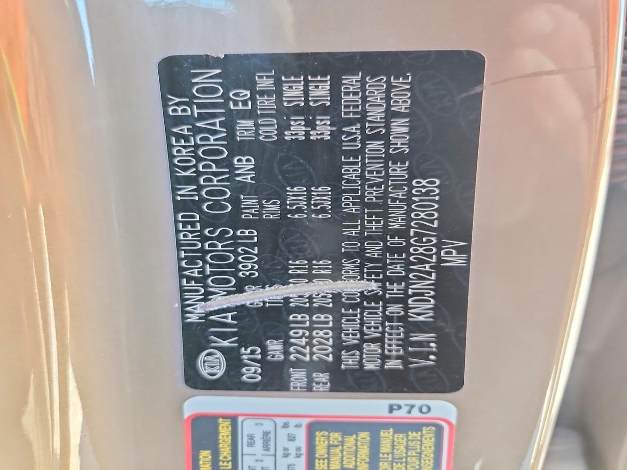 2016 Kia Soul Base - zdjęcie 13