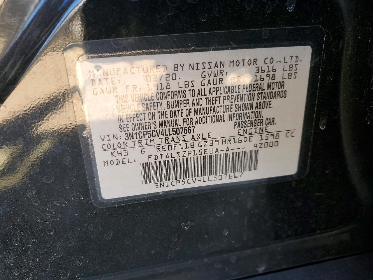 2020 Nissan Kicks Sv - zdjęcie 14