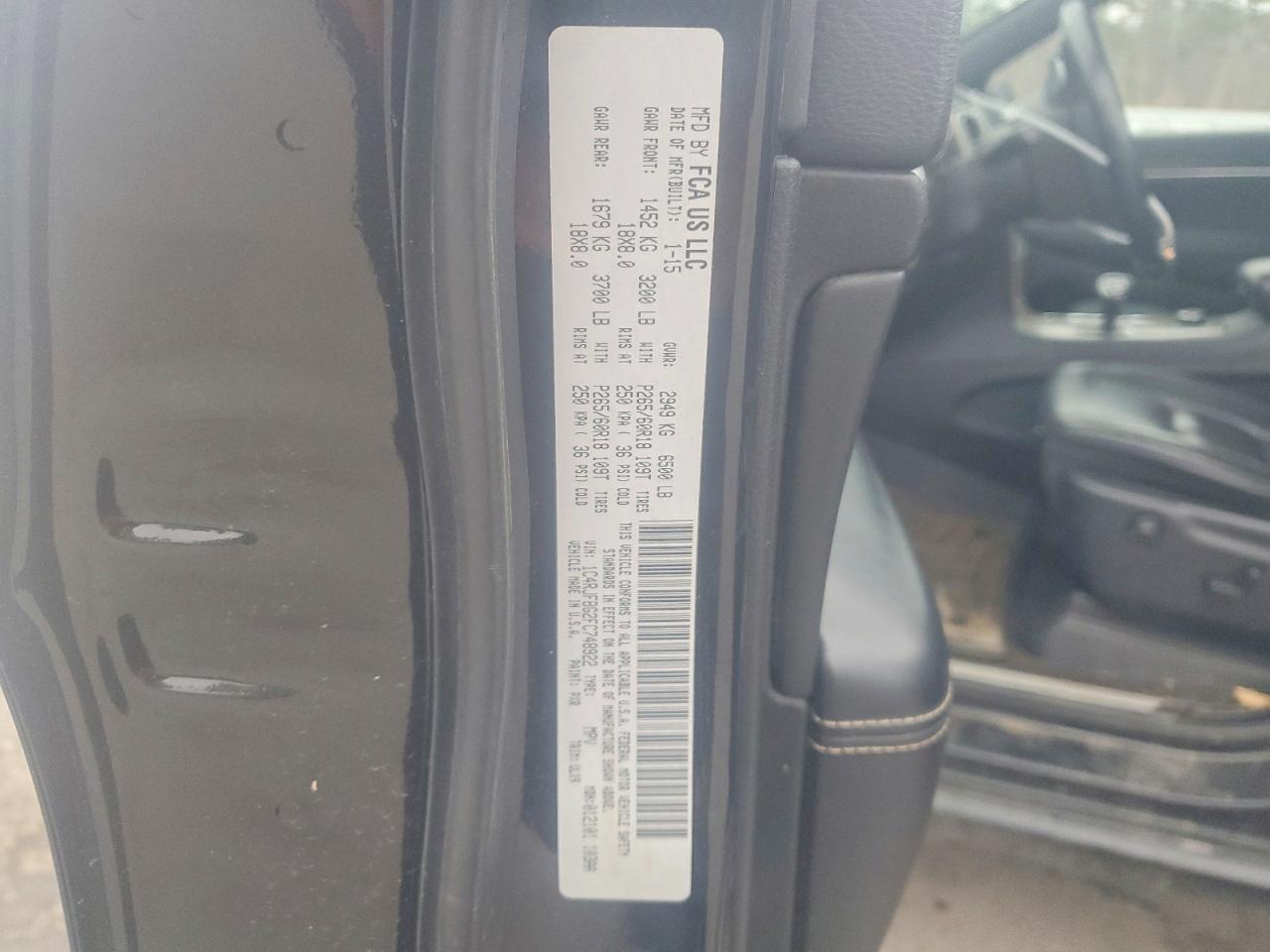 2015 Jeep Grand Cherokee Limited - zdjęcie 13