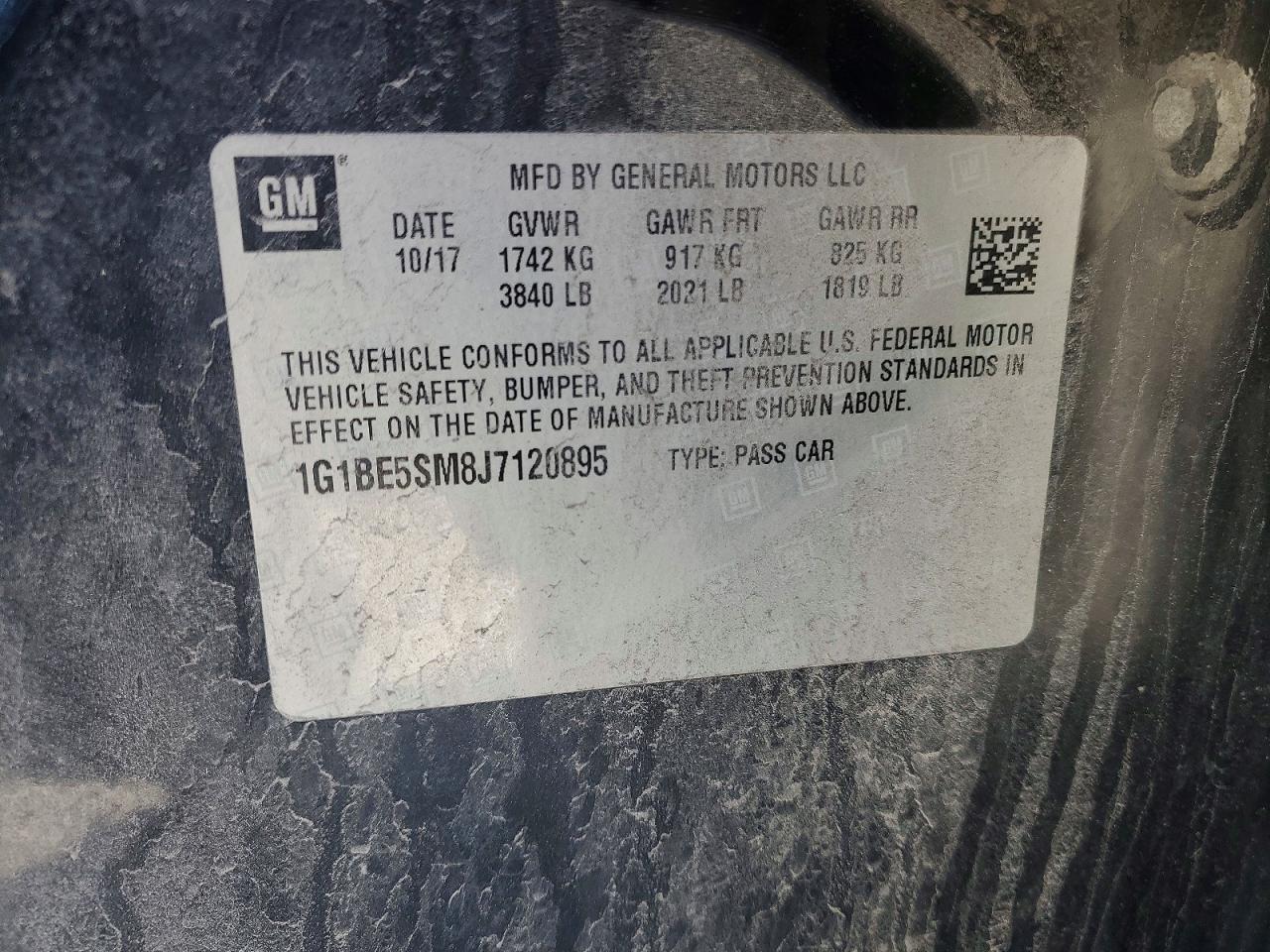 2018 Chevrolet Cruze Lt - zdjęcie 12