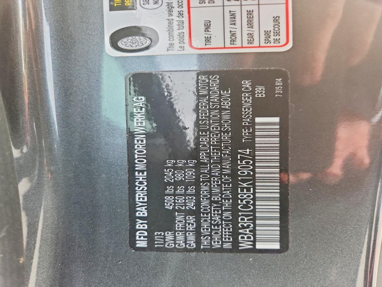 2014 BMW 435 I - zdjęcie 12