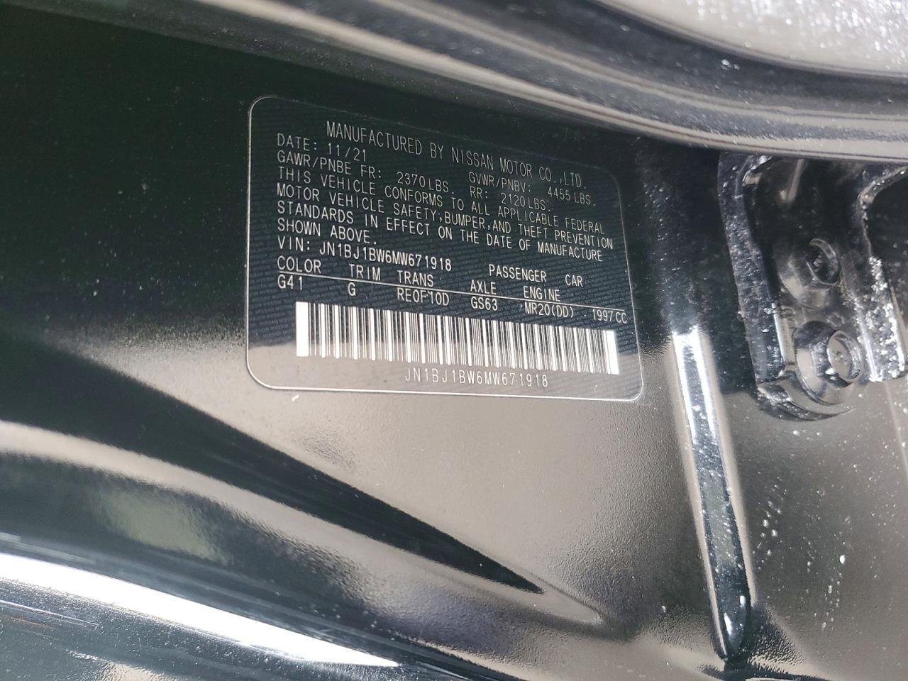 2021 Nissan Rogue Sport Sv - zdjęcie 14