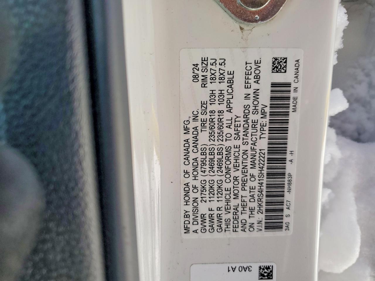 2025 Honda Cr-V Ex - zdjęcie 13