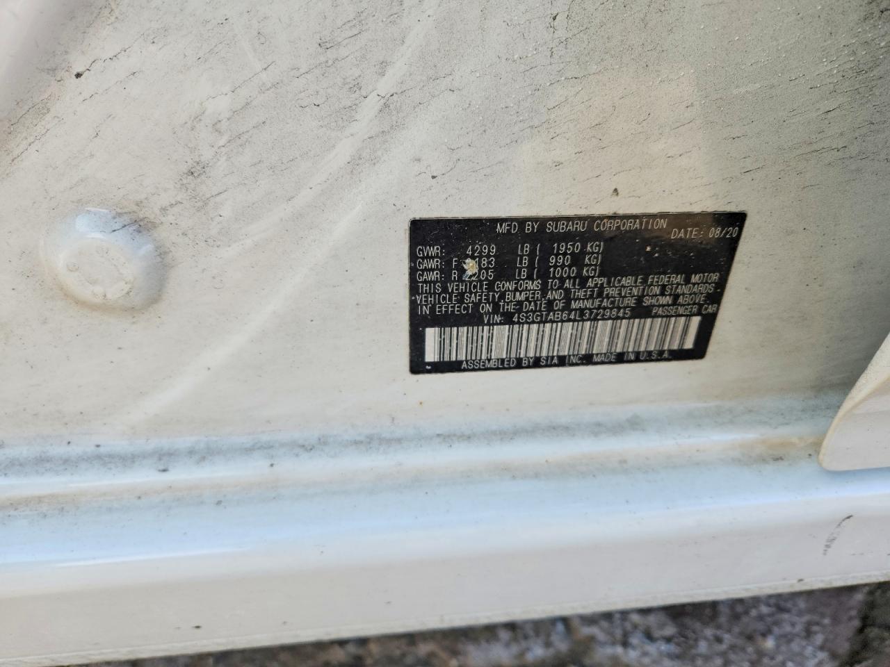 2020 Subaru Impreza - zdjęcie 13