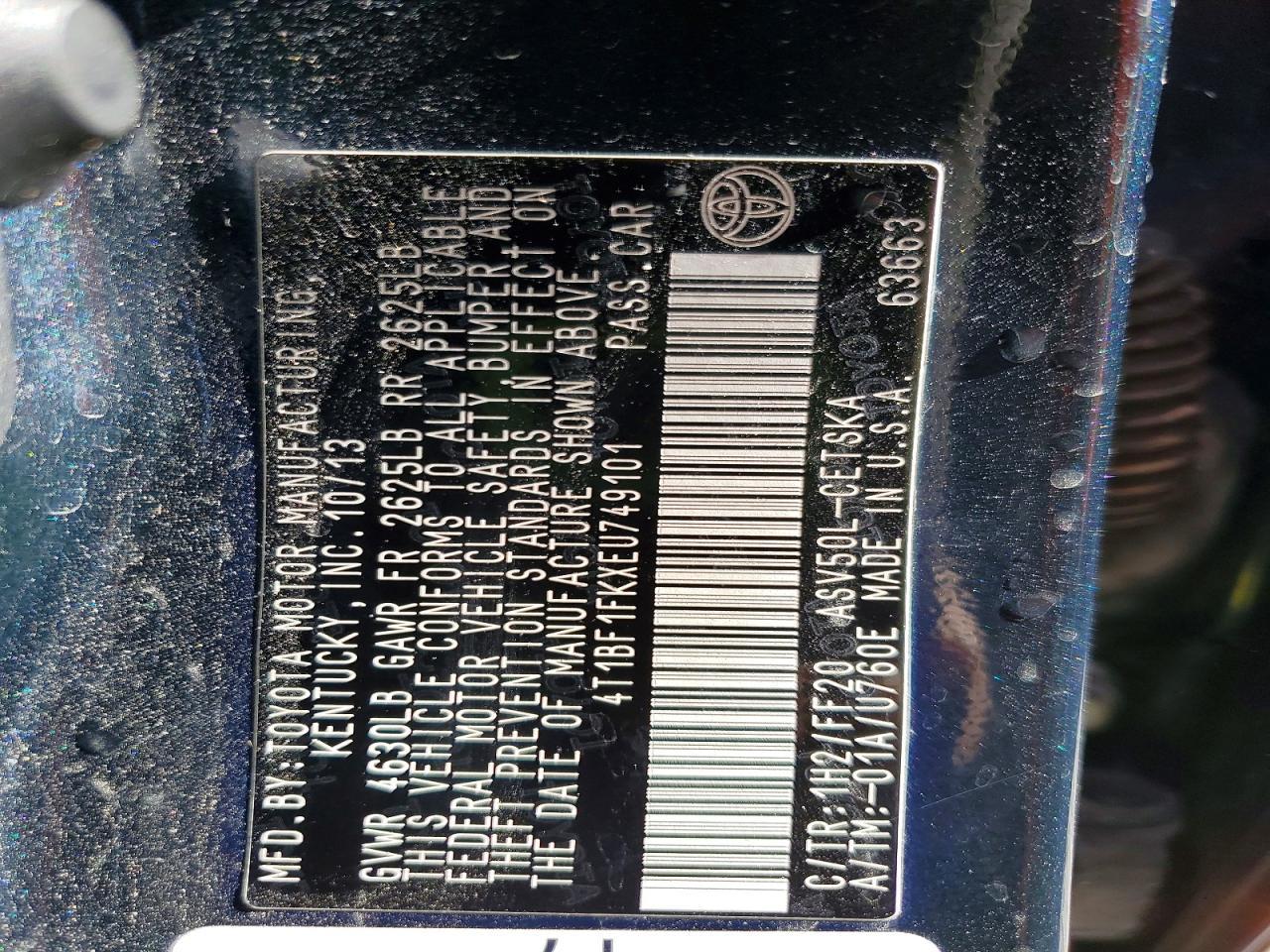 2014 Toyota Camry Se - zdjęcie 12