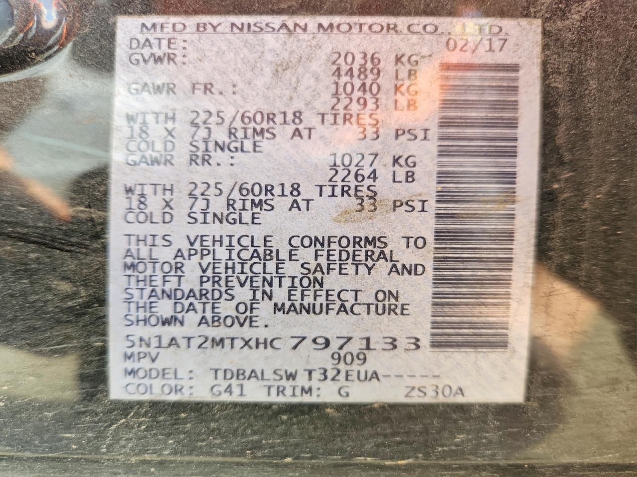 2017 Nissan Rogue Sl - zdjęcie 13