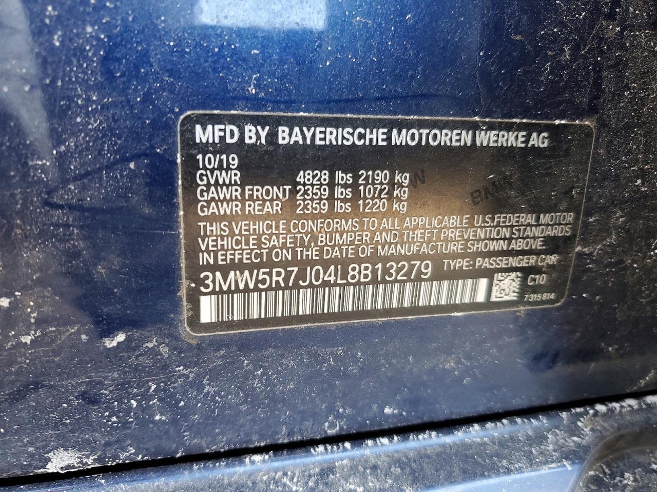 2020 BMW Seria 3 330i - zdjęcie 12