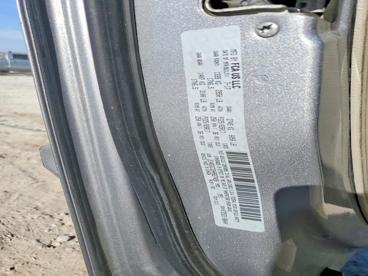 2017 Dodge Grand Caravan Sxt - zdjęcie 13