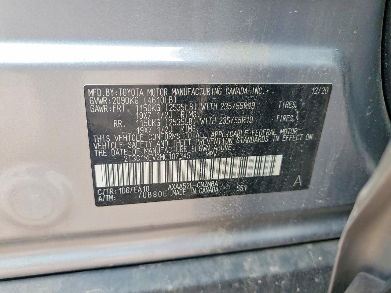 2021 Toyota Rav4 Xle Premium - zdjęcie 13