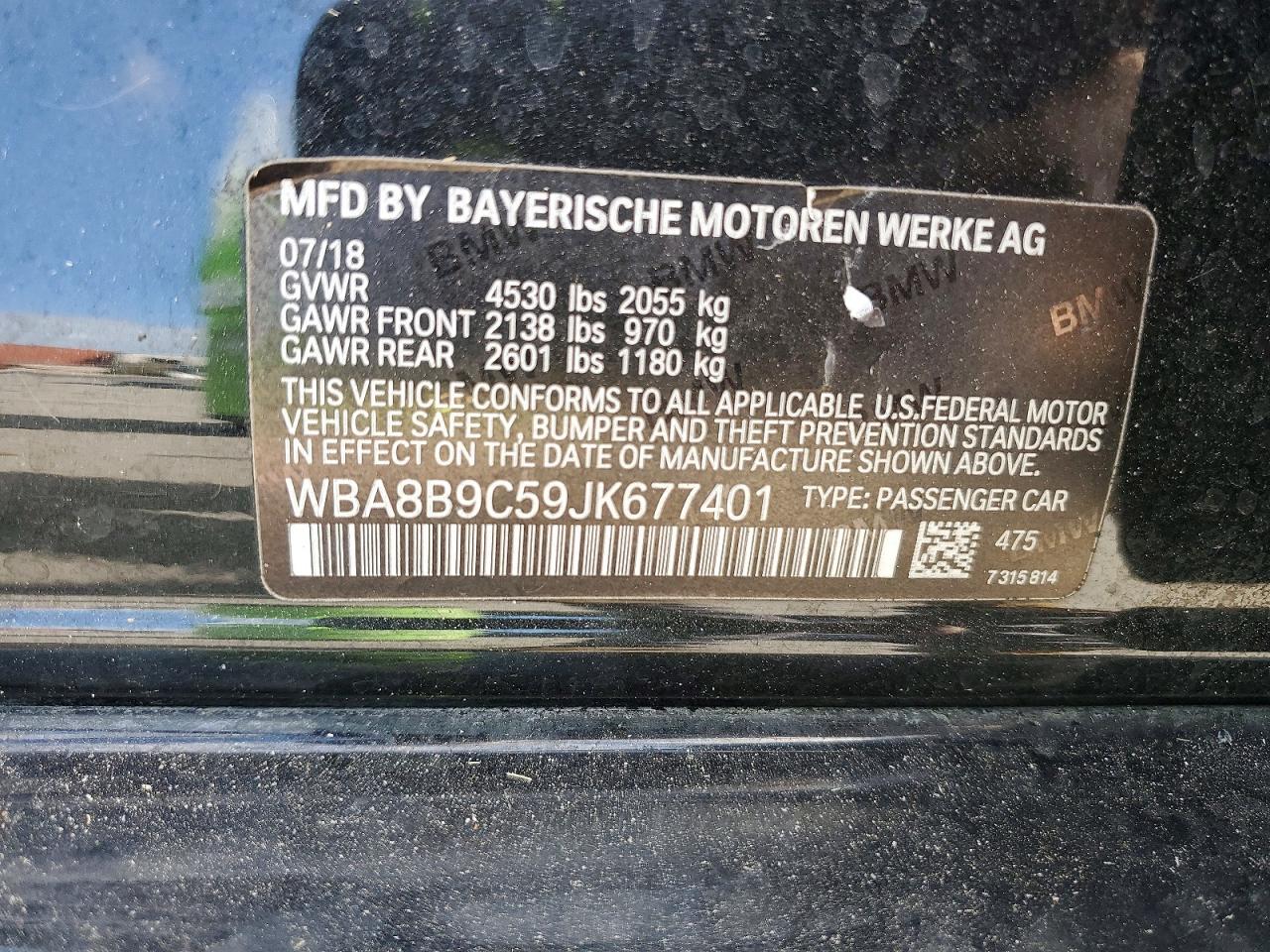2018 BMW 330 I - zdjęcie 12