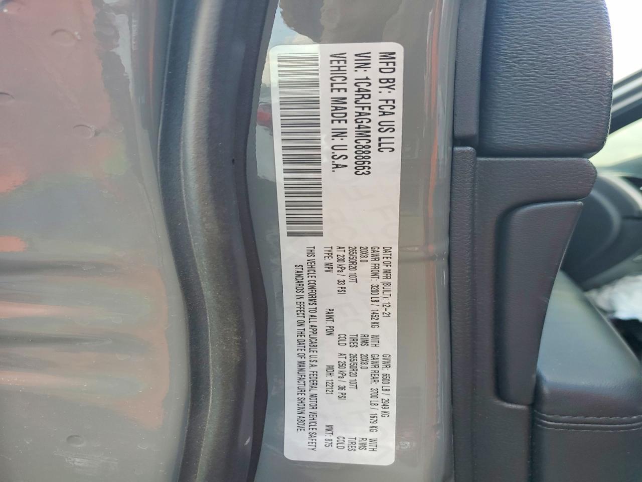 2021 Jeep Grand Cherokee Laredo - zdjęcie 13