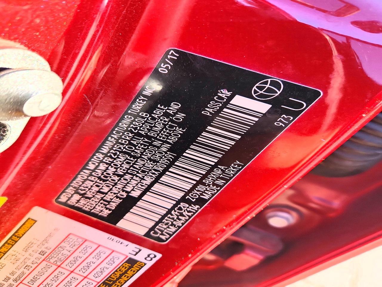 2018 Toyota C-Hr Xle Premium - zdjęcie 12