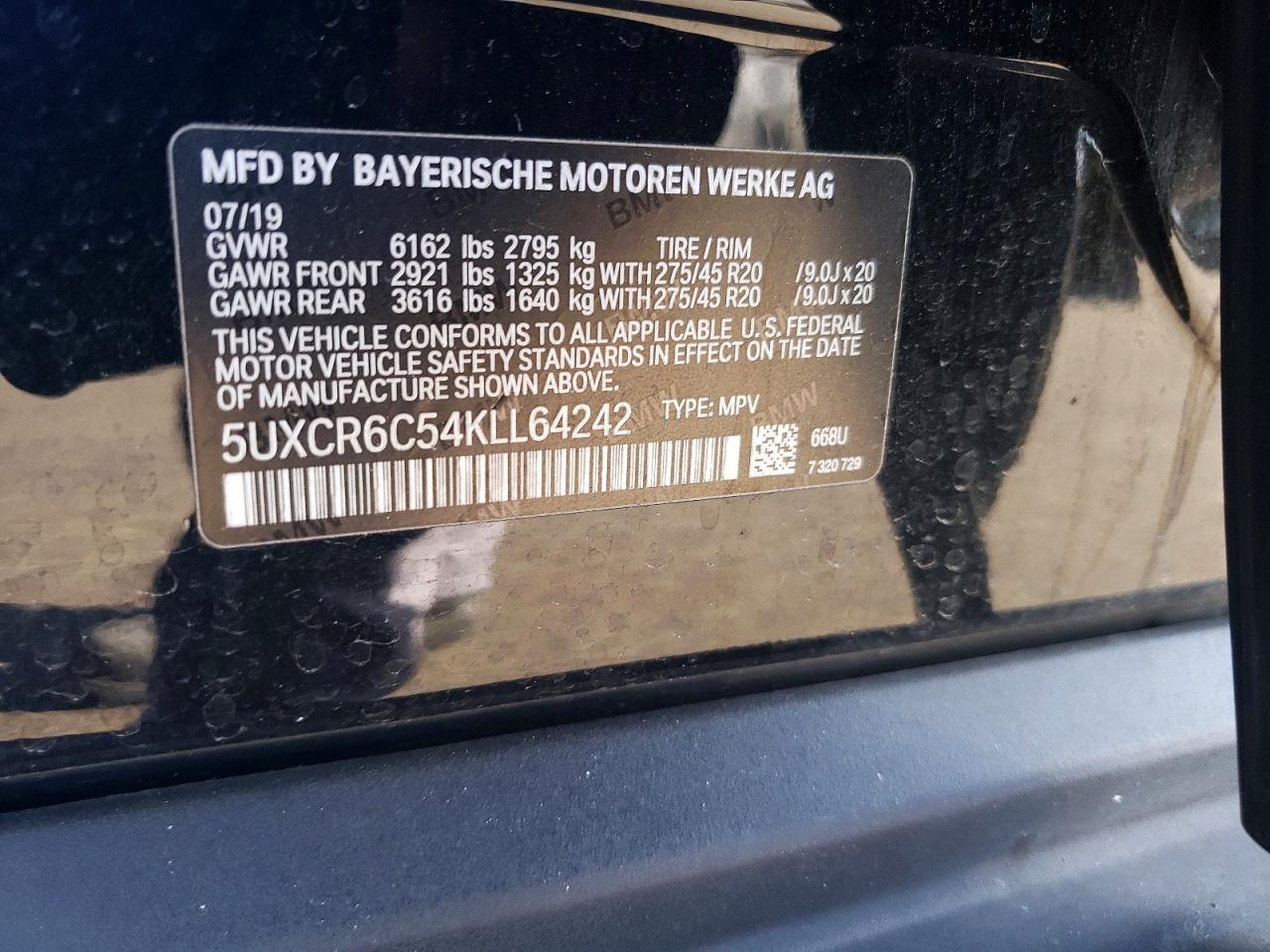 2019 BMW X5 xDrive40I - zdjęcie 13