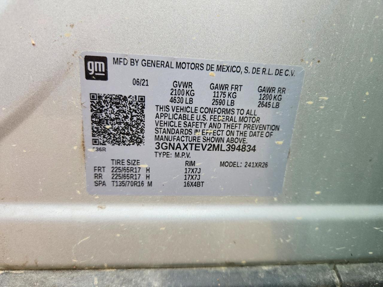 2021 Chevrolet Equinox Lt - zdjęcie 12