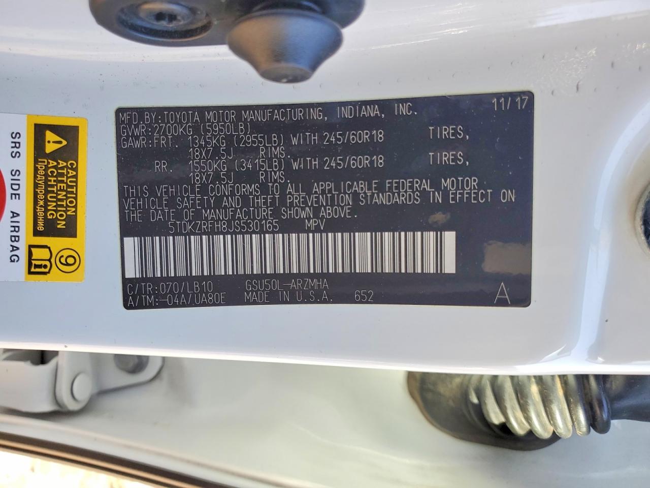 2018 Toyota Highlander Xle - zdjęcie 13