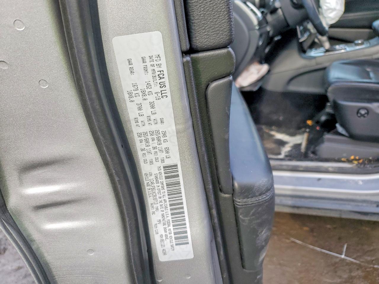 2019 Jeep Grand Cherokee Limited - zdjęcie 13