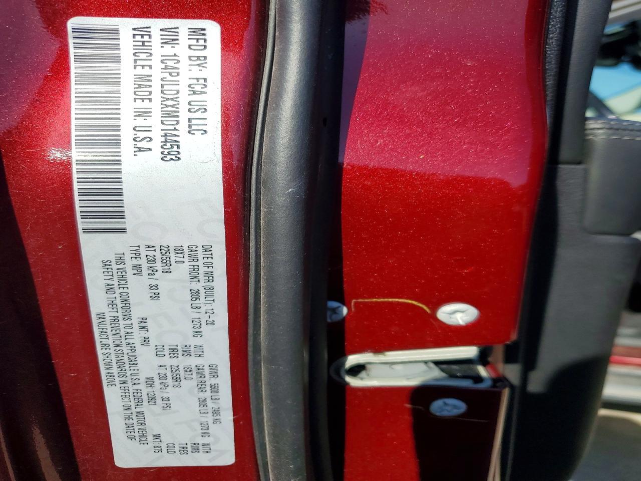 2021 Jeep Cherokee Limited - zdjęcie 12