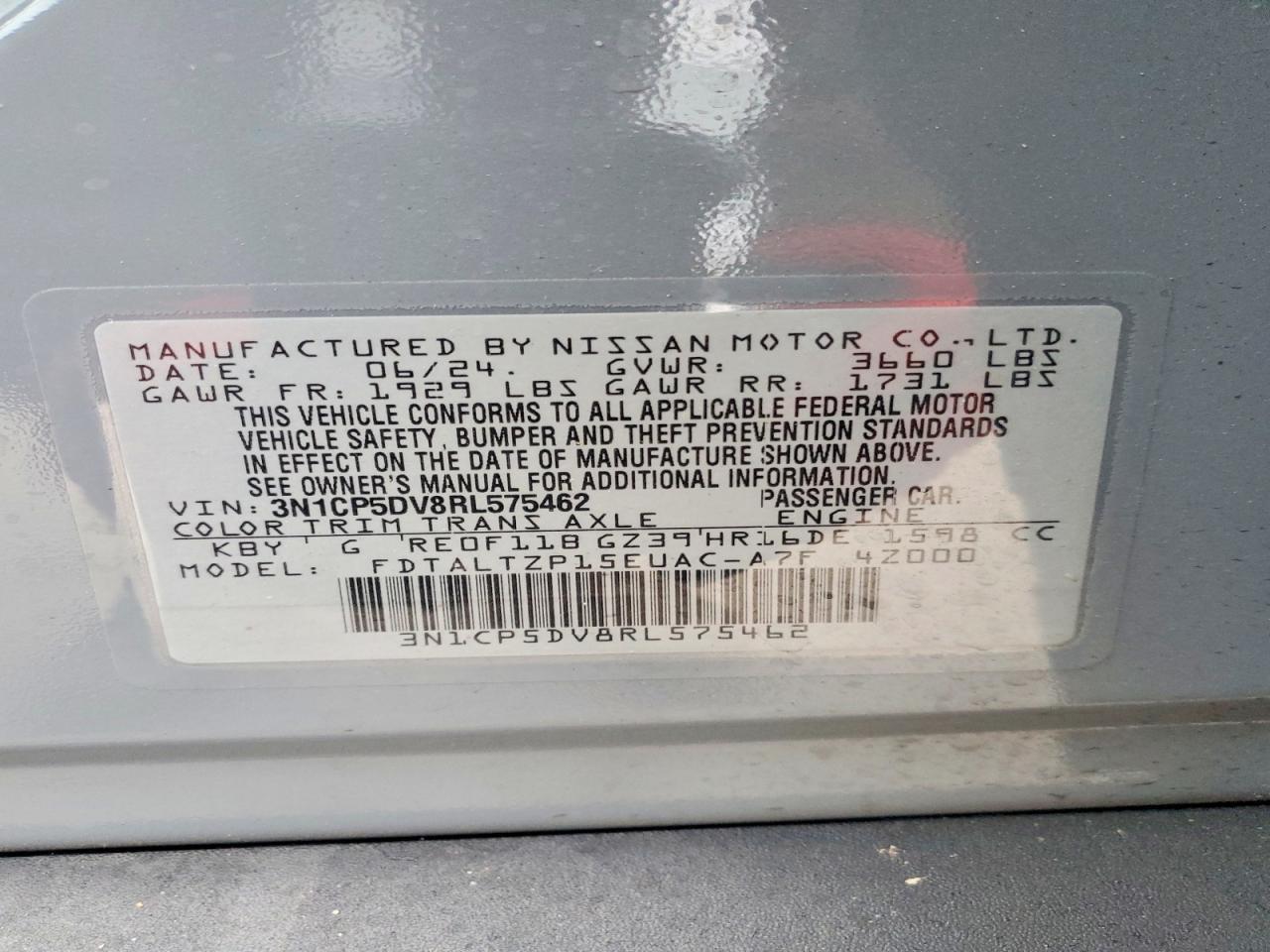 2024 Nissan Kicks Sr - zdjęcie 14