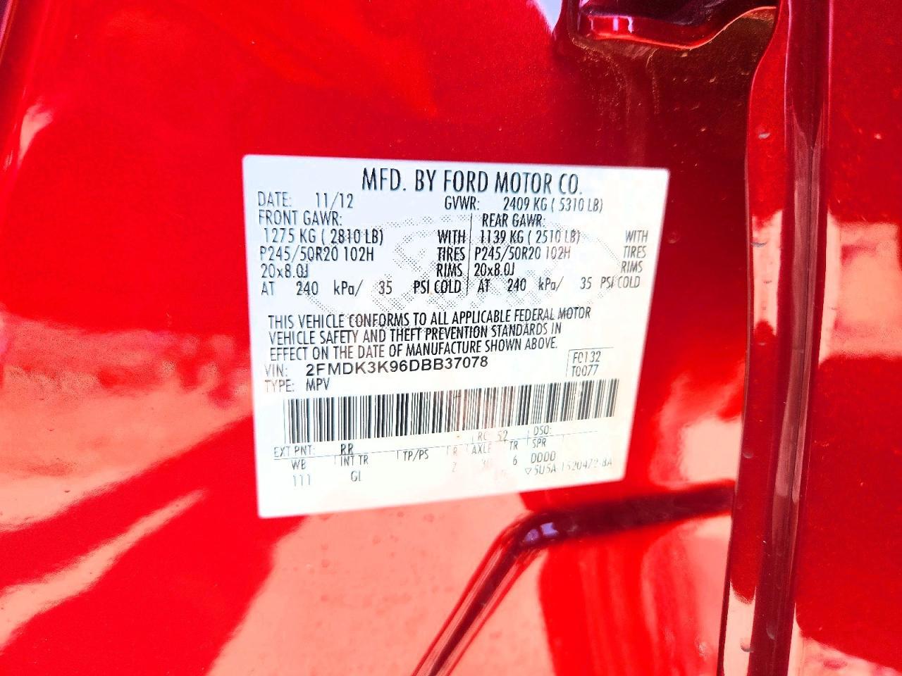 2013 Ford Edge Limited - zdjęcie 14