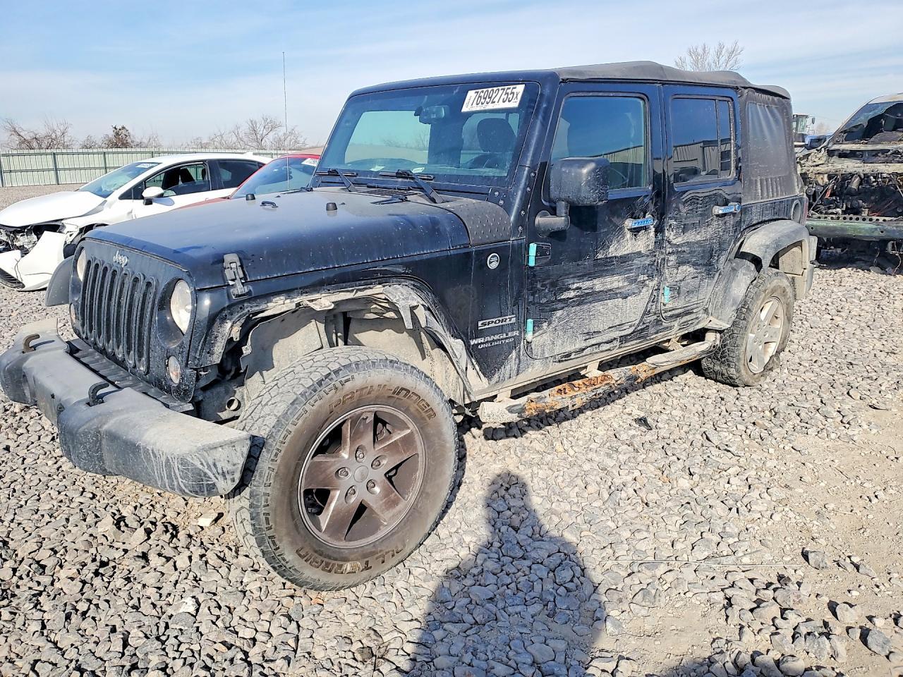 2017 Jeep Wrangler Unlimited Sport - zdjęcie główne