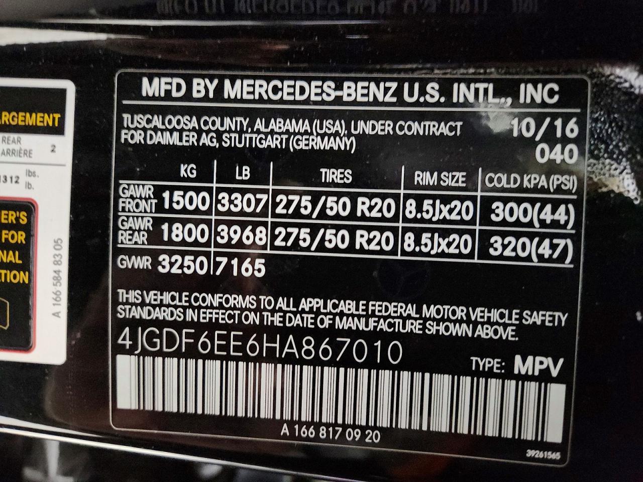 2017 Mercedes-Benz Gls 450 4Matic - zdjęcie 13