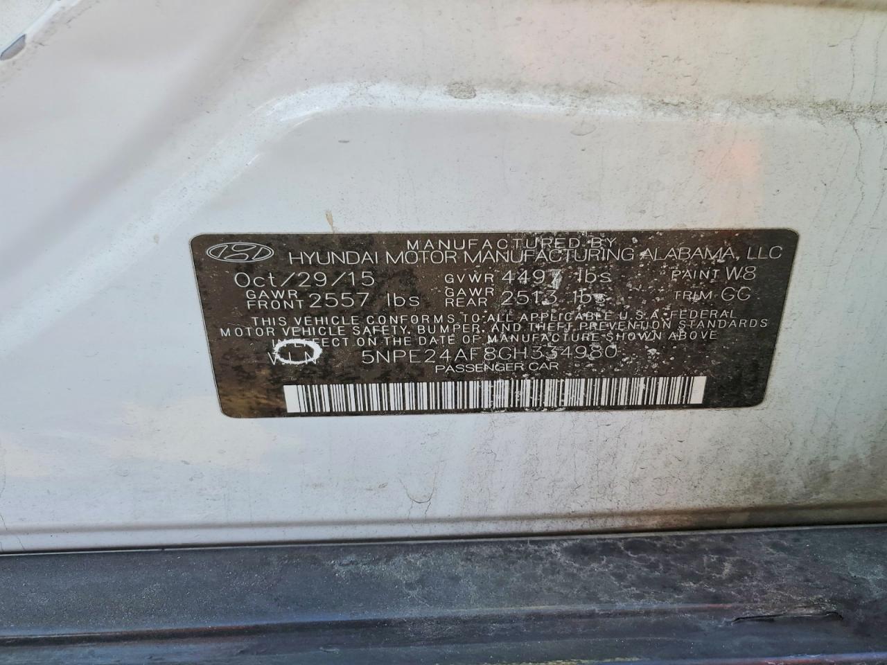 2016 Hyundai Sonata Se - zdjęcie 12