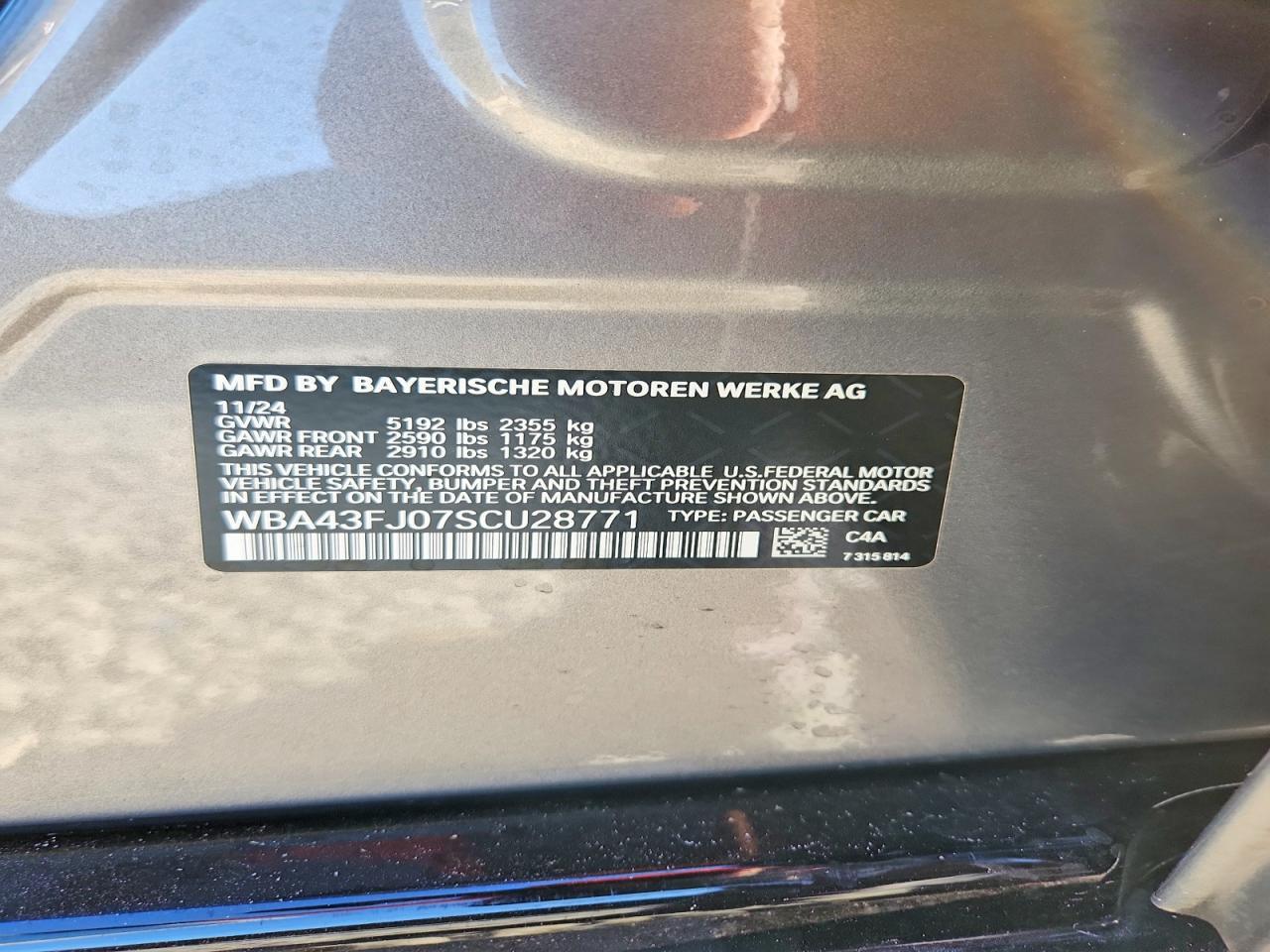 2025 BMW 530 I - zdjęcie 12