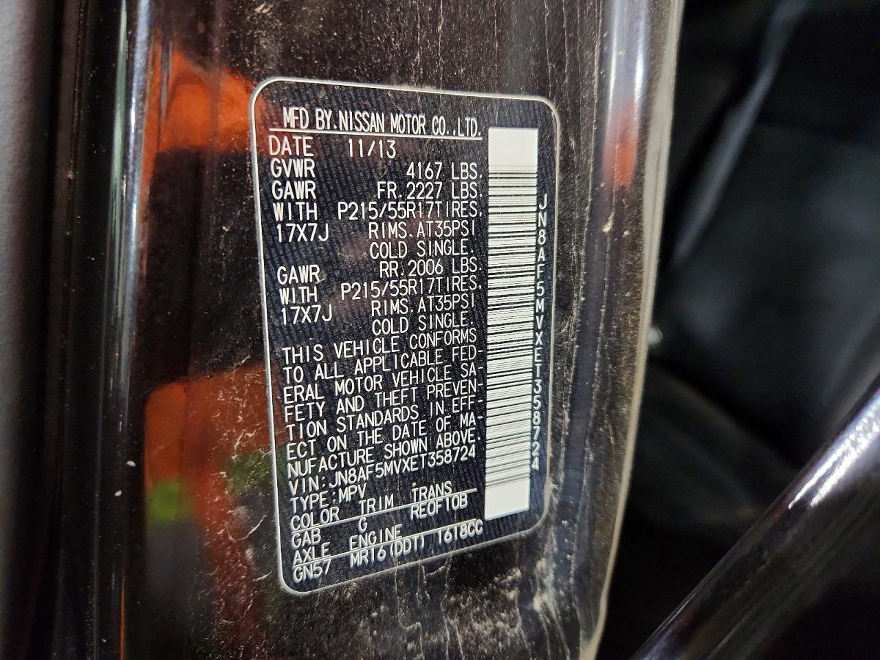 2014 Nissan Juke Sv - zdjęcie 12