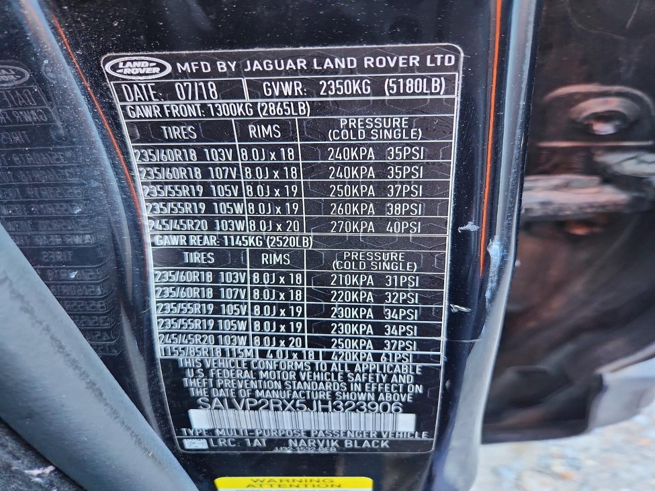 2018 Land Rover Range Rover Evoque Se - zdjęcie 13