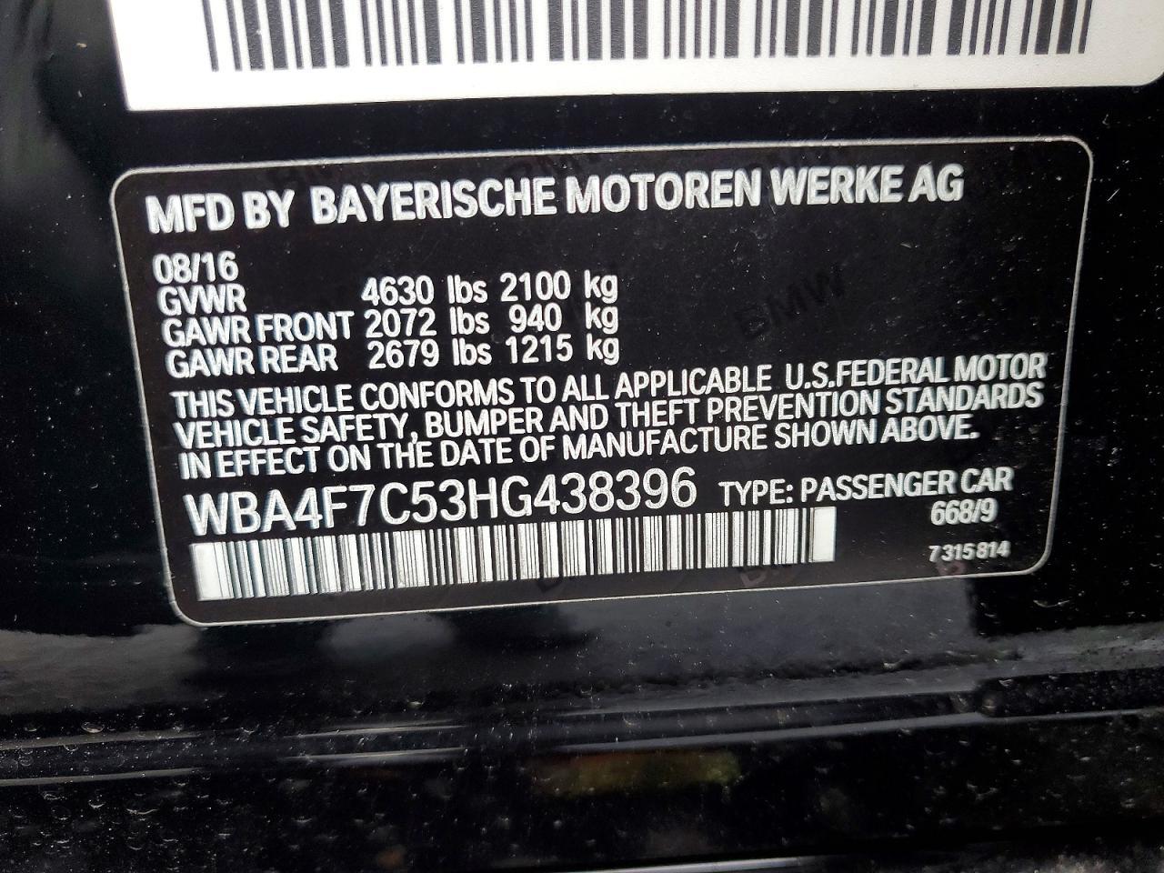 2017 BMW 430I Gran Coupe - zdjęcie 12