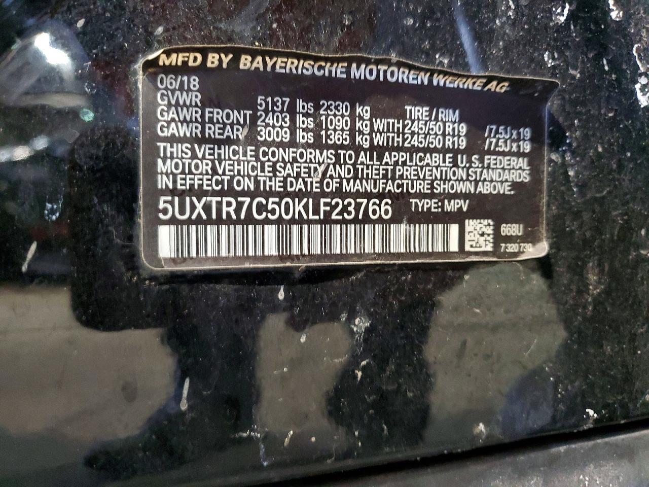 2019 BMW X3 Sdrive30I - zdjęcie 13