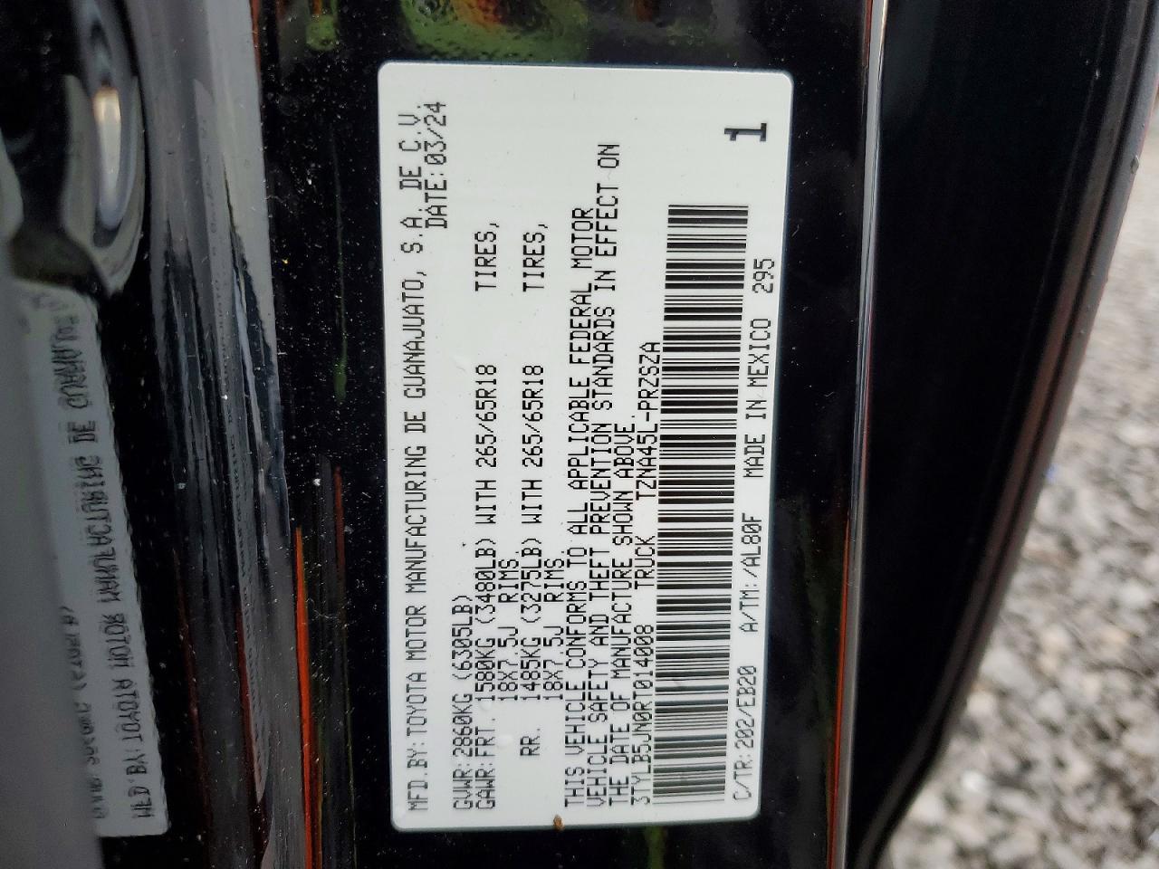 2024 Toyota Tacoma Double Cab - zdjęcie 12