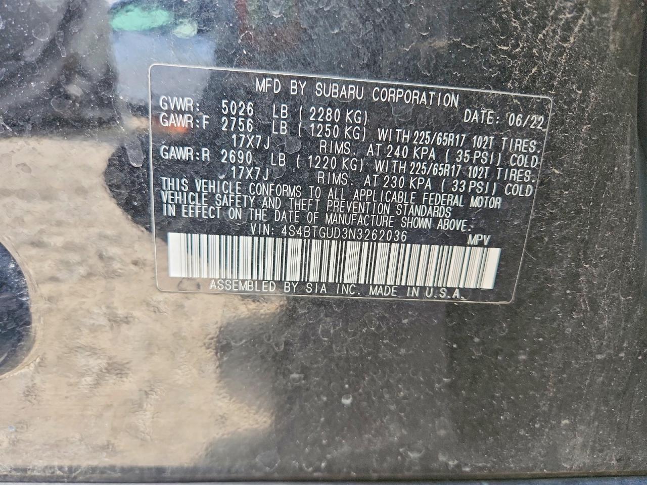 2022 Subaru Outback Wilderness - zdjęcie 13