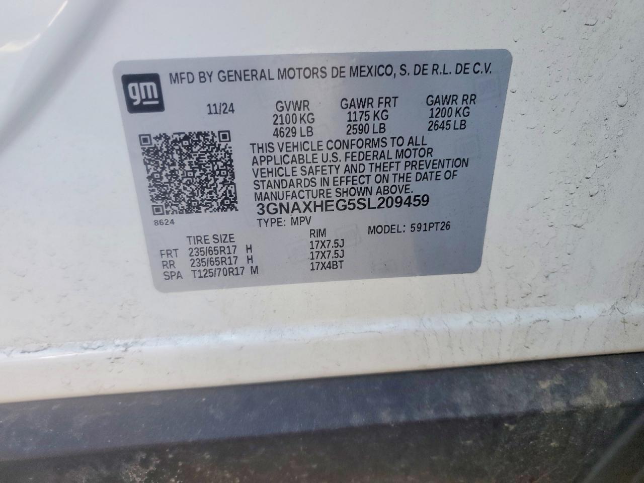 2025 Chevrolet Equinox Lt - zdjęcie 13