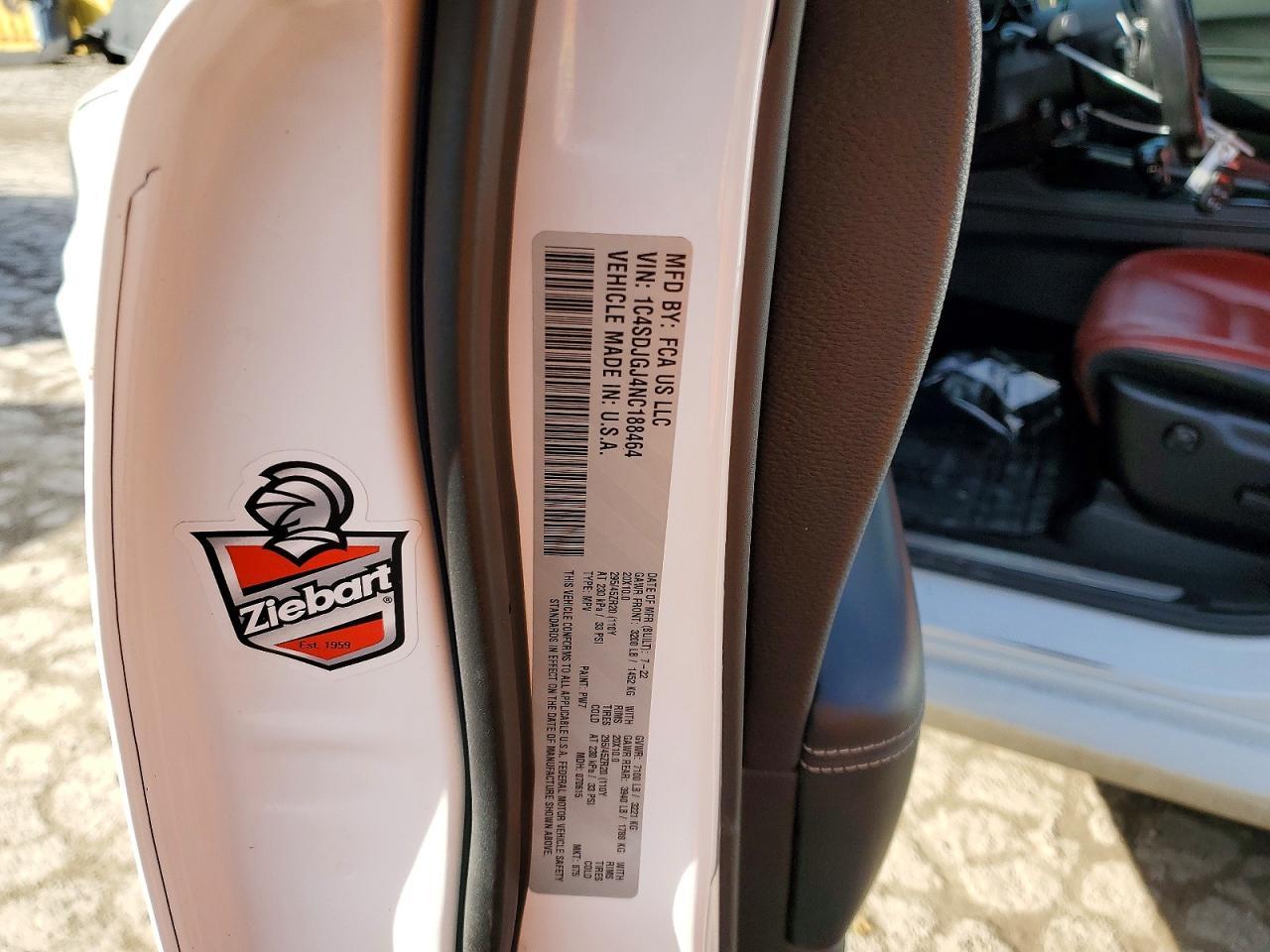 2022 Dodge Durango Srt 392 - zdjęcie 13