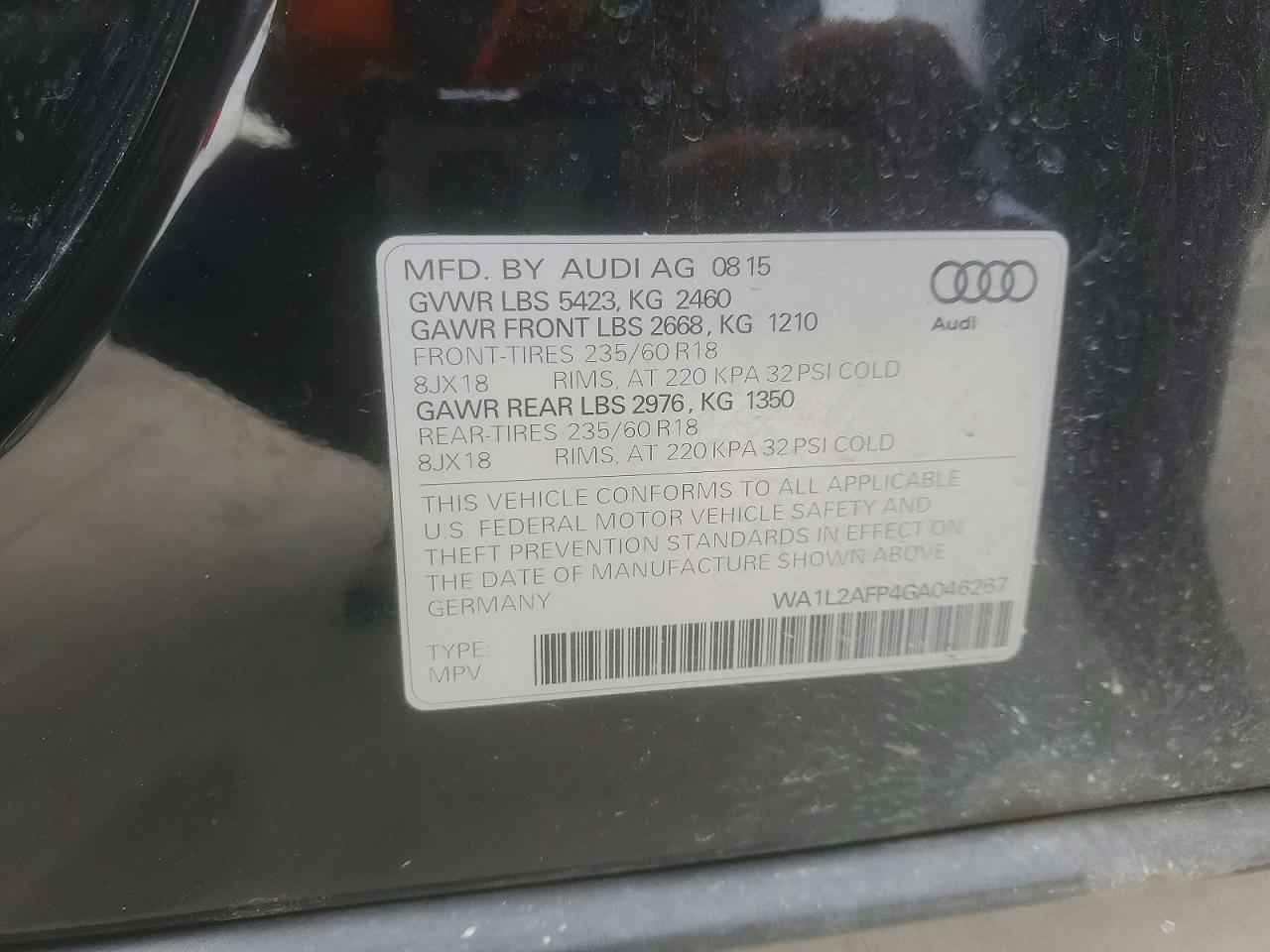 2016 Audi Q5 Premium Plus - zdjęcie 13