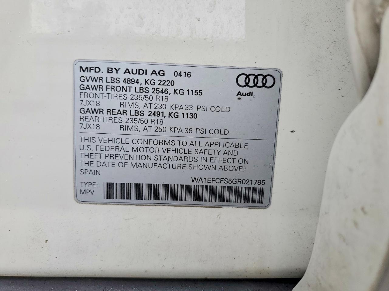 2016 Audi Q3 Premium Plus - zdjęcie 12