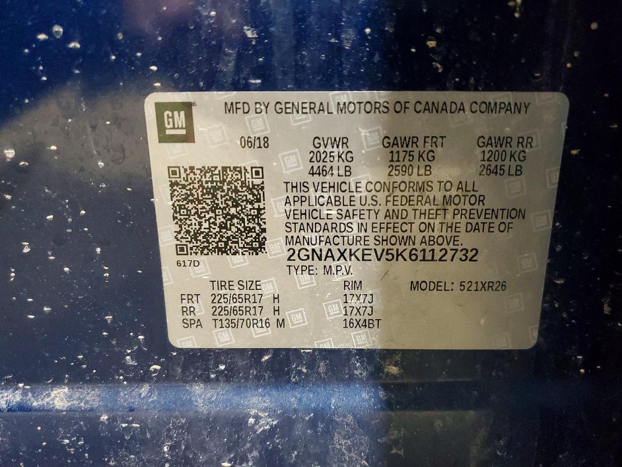 2019 Chevrolet Equinox Lt - zdjęcie 14