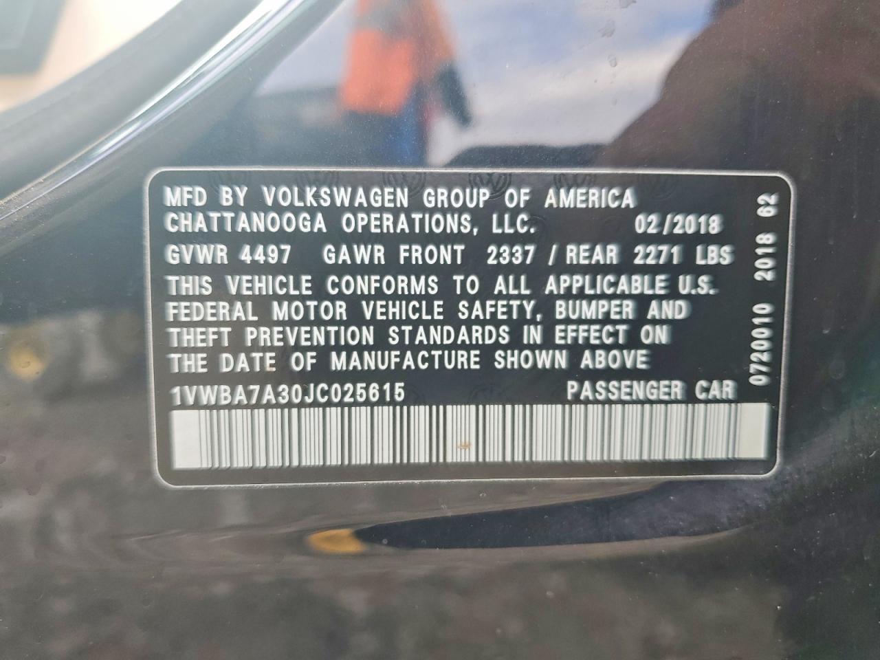 2018 Volkswagen Passat Se - zdjęcie 12