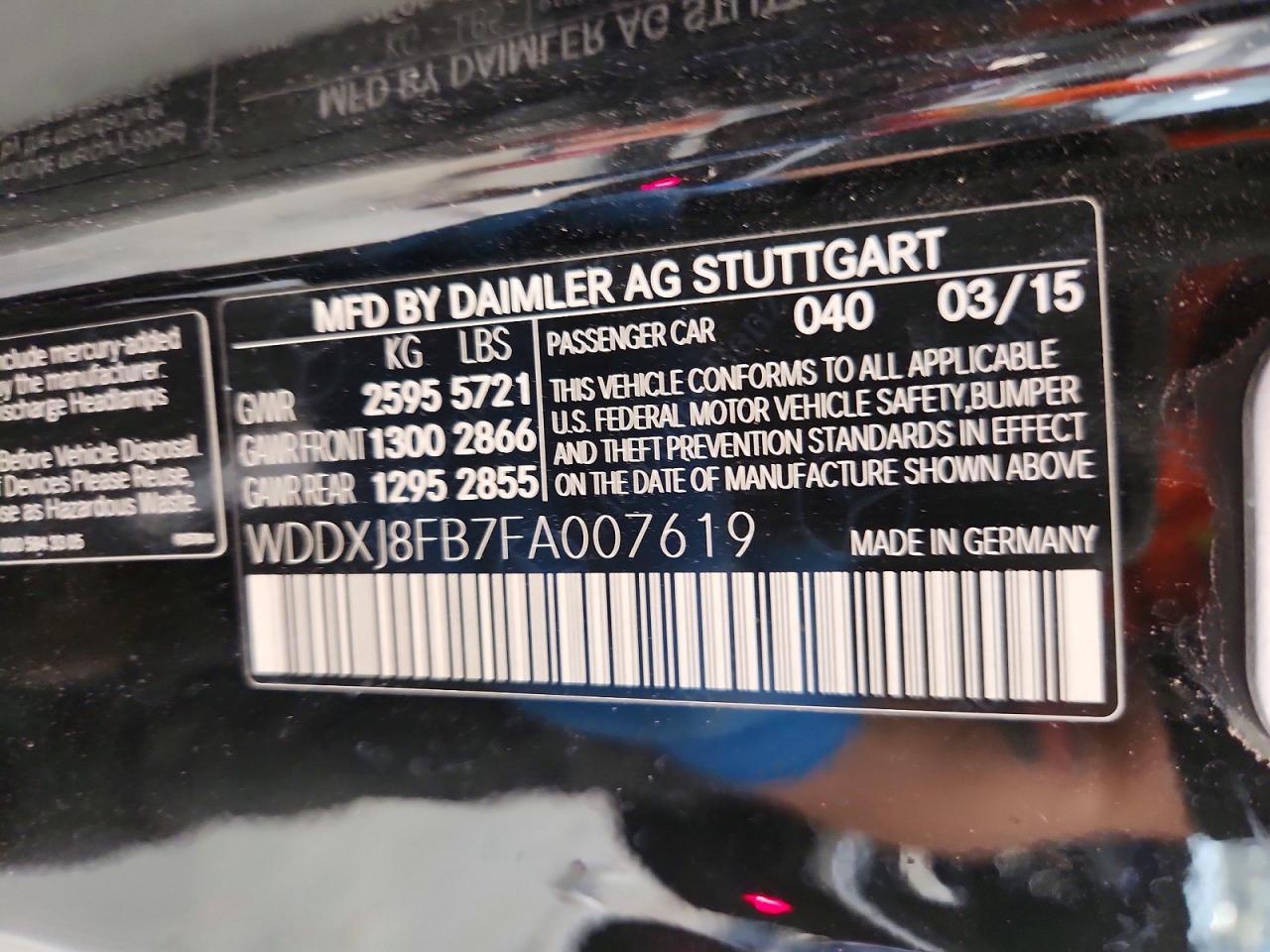 2015 Mercedes-Benz S 550 - zdjęcie 12