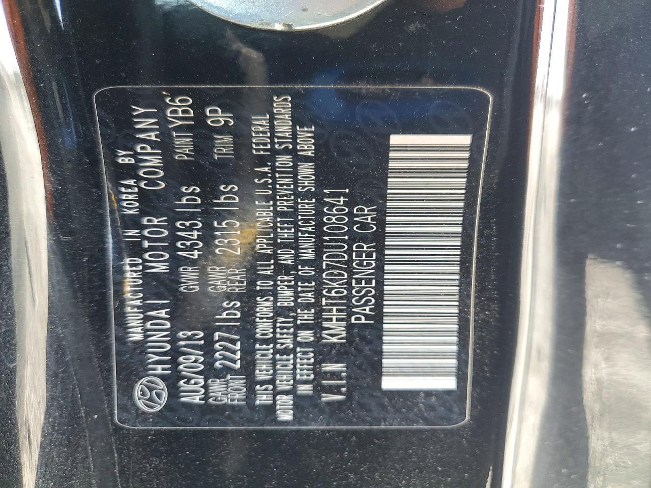 2013 Hyundai Genesis Coupe 2.0T - zdjęcie 12