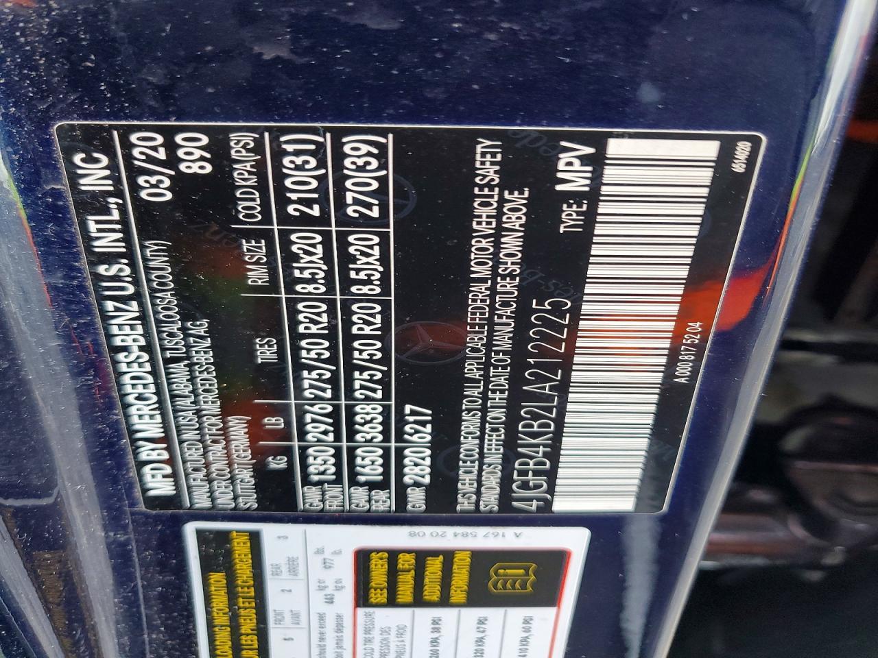 2020 Mercedes Benz Gle 350 4Matic - zdjęcie 13