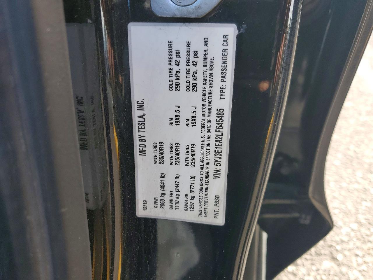 2020 Tesla Model 3 - zdjęcie 12