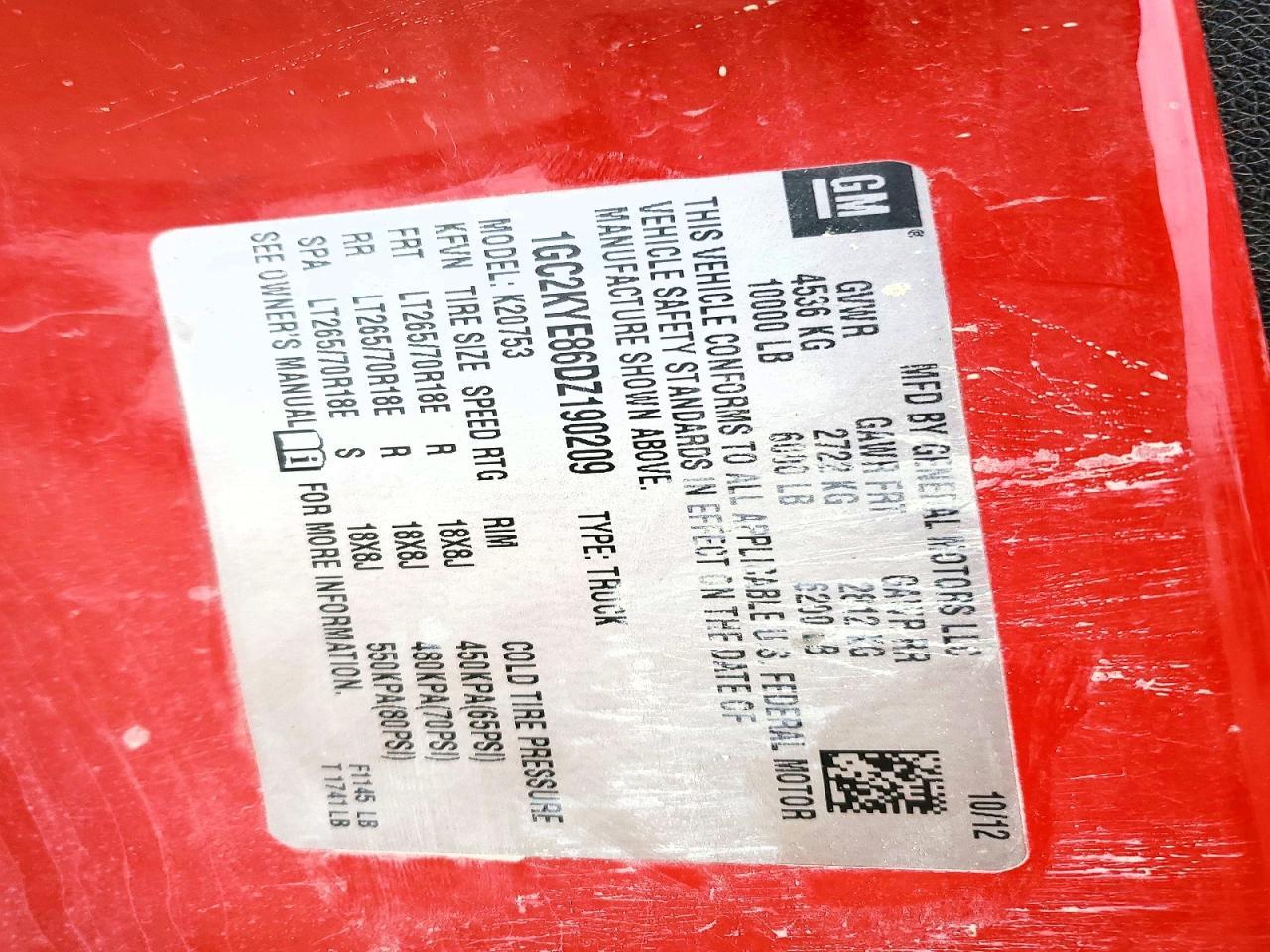 2013 Chevrolet Silverado K2500 Heavy Duty Ltz - zdjęcie 12