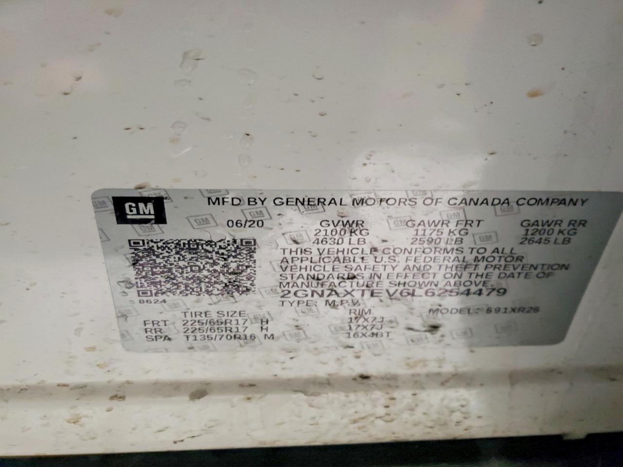 2020 Chevrolet Equinox Lt - zdjęcie 12