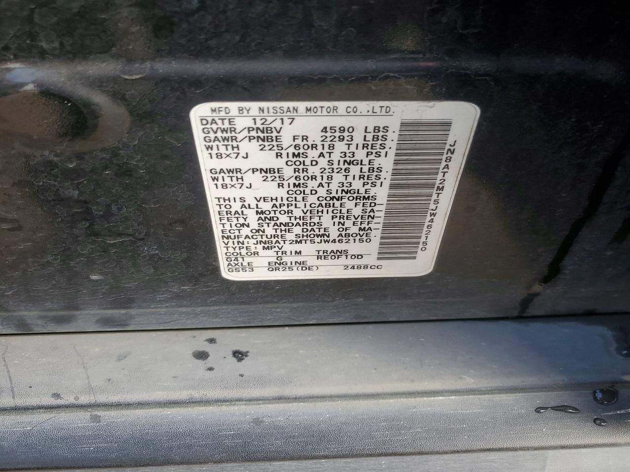 2018 Nissan Rogue Sl - zdjęcie 12